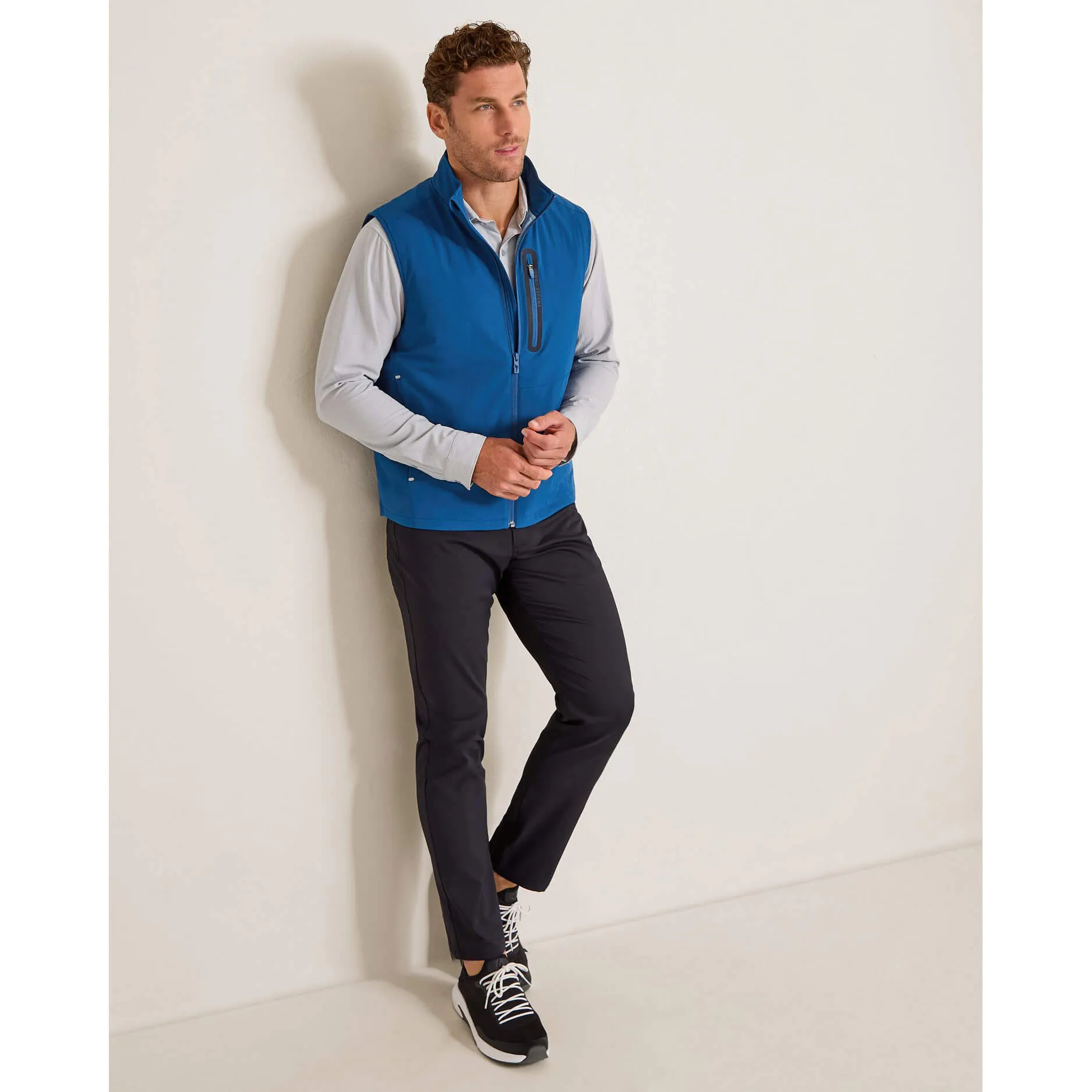 Tommy Bahama Ocean Driver Vest - Bering Blue