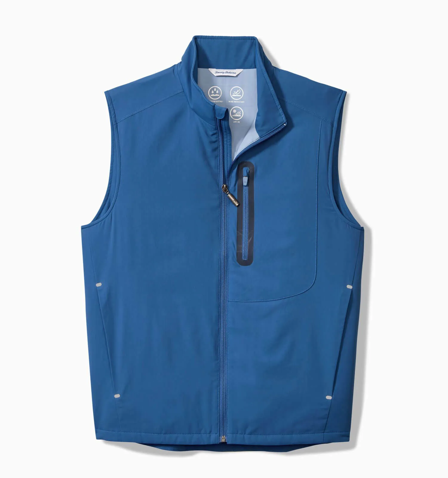 Tommy Bahama Ocean Driver Vest - Bering Blue
