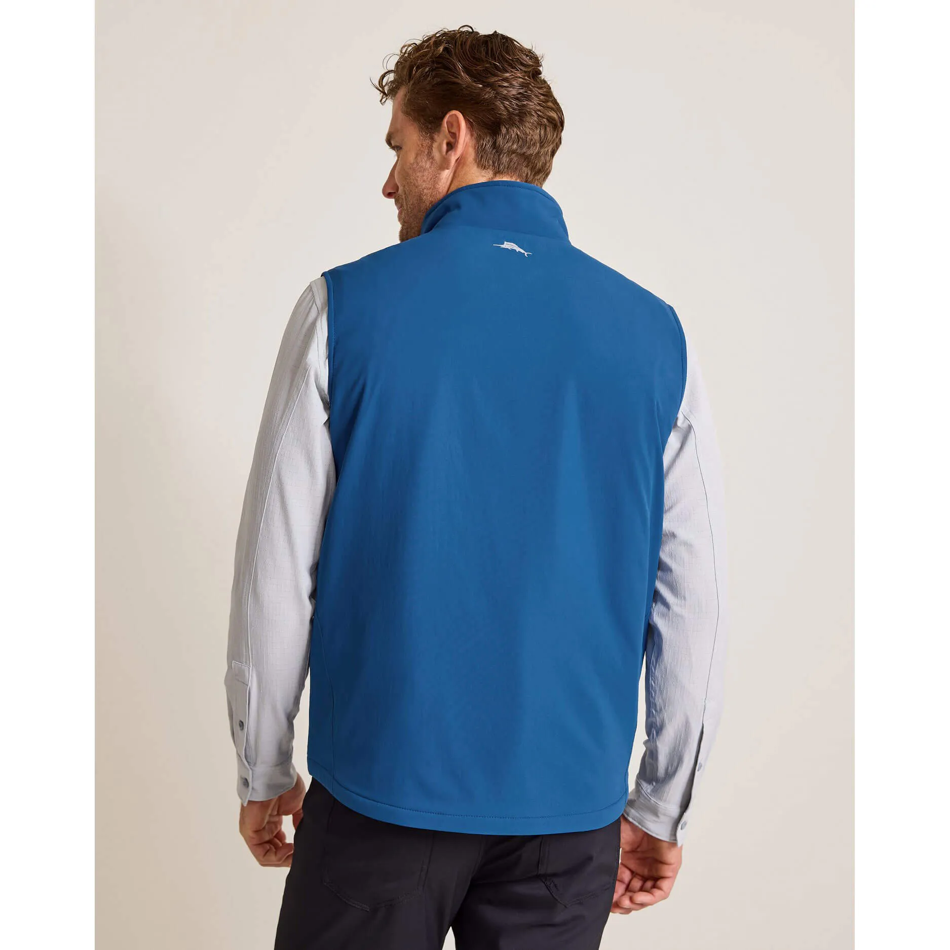 Tommy Bahama Ocean Driver Vest - Bering Blue