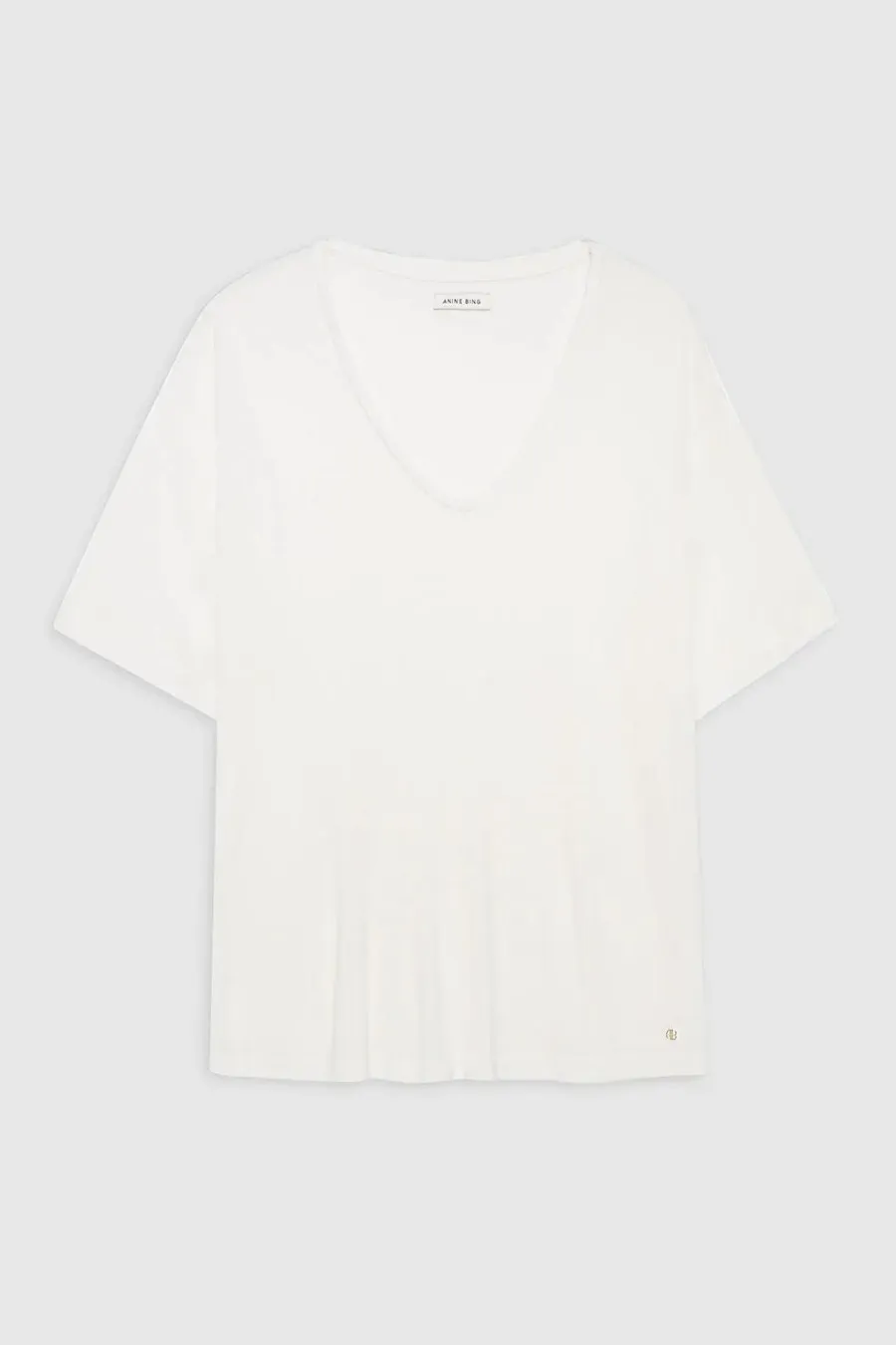 Vale Tee Off White Cashmere Blend