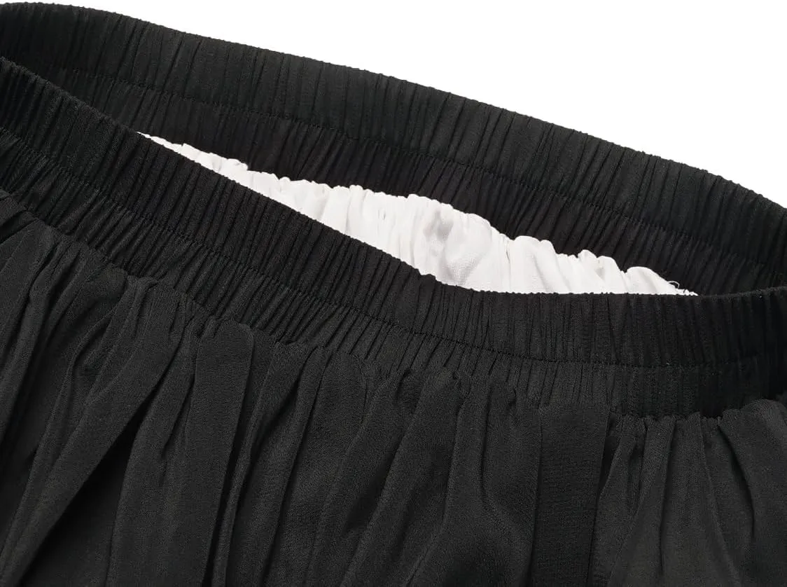 Victorian Renaissance Style Skirt Women's Long Skirt Double Layered Maxi Long Skirt