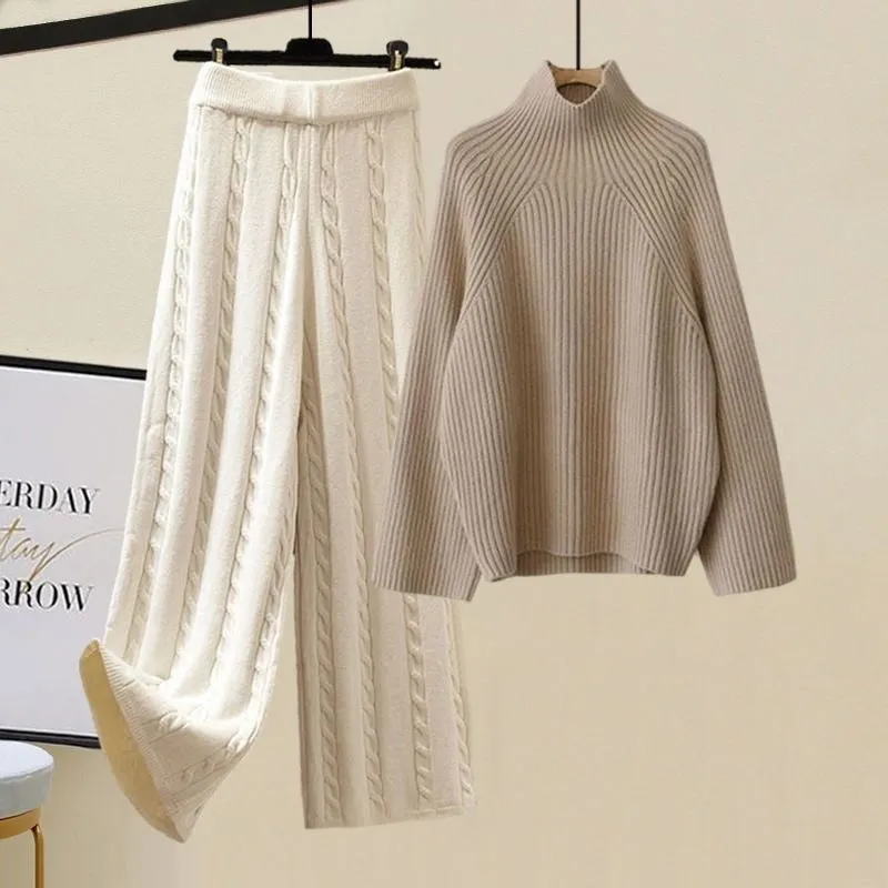 Winter Warm 3 Piece Sets Womens Outfits