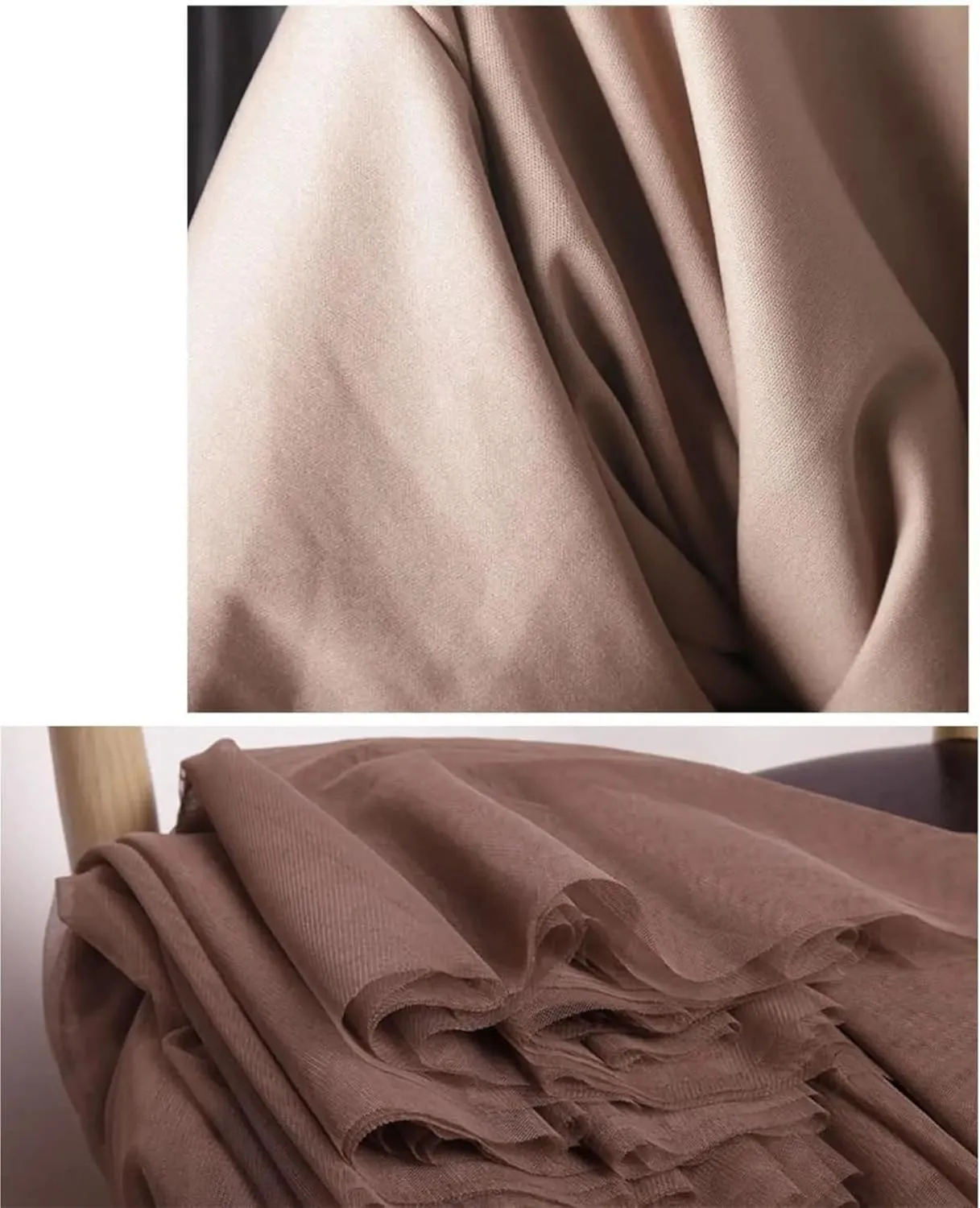 Women Mesh Gauze Pleated A-Line Skirt High Waist Midi Tulle Skirts