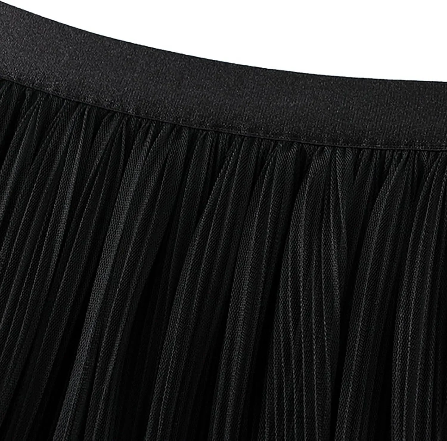 Women Mid Length Skirt Dance Party A Line High Waisted Bowknot Tulle Skirt Holiday Party Sweater Outfits for