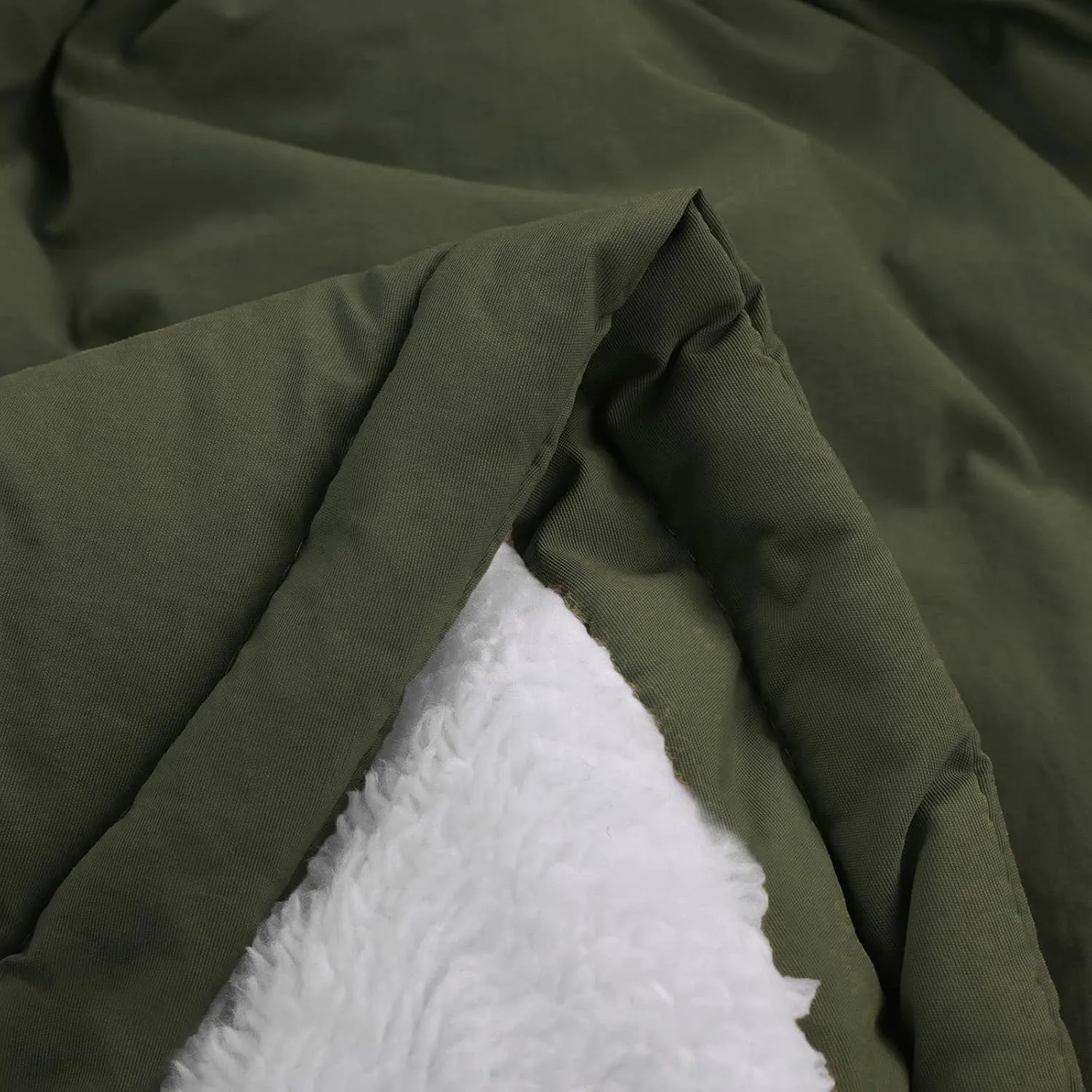 Women Plus Size Winter Overcoat Women's Jacket Thick Outwear Plush Lined Hooded Coat Warm Womens Fleece Plus Size