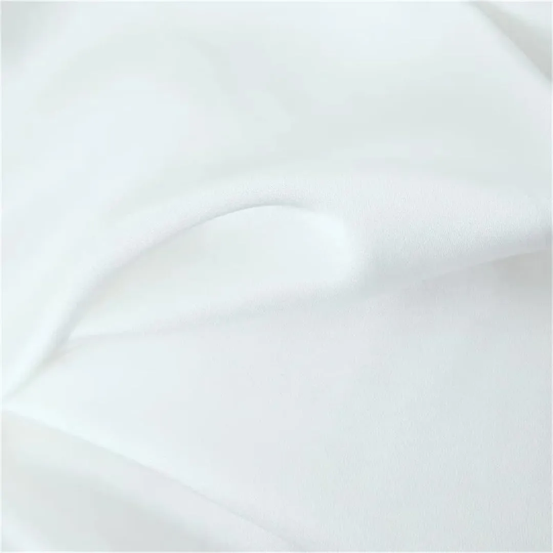 Women Zipper Solid Midi Skirt High Waist Pleated A Line Office Lady Ball Gown Skirts