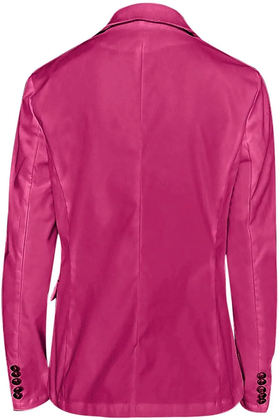 Women's Blazer Gold Casual Button Long Sleeve Work 0ffice Blazer Lightweight Open Front Lapel Jackets Trendy Clothes
