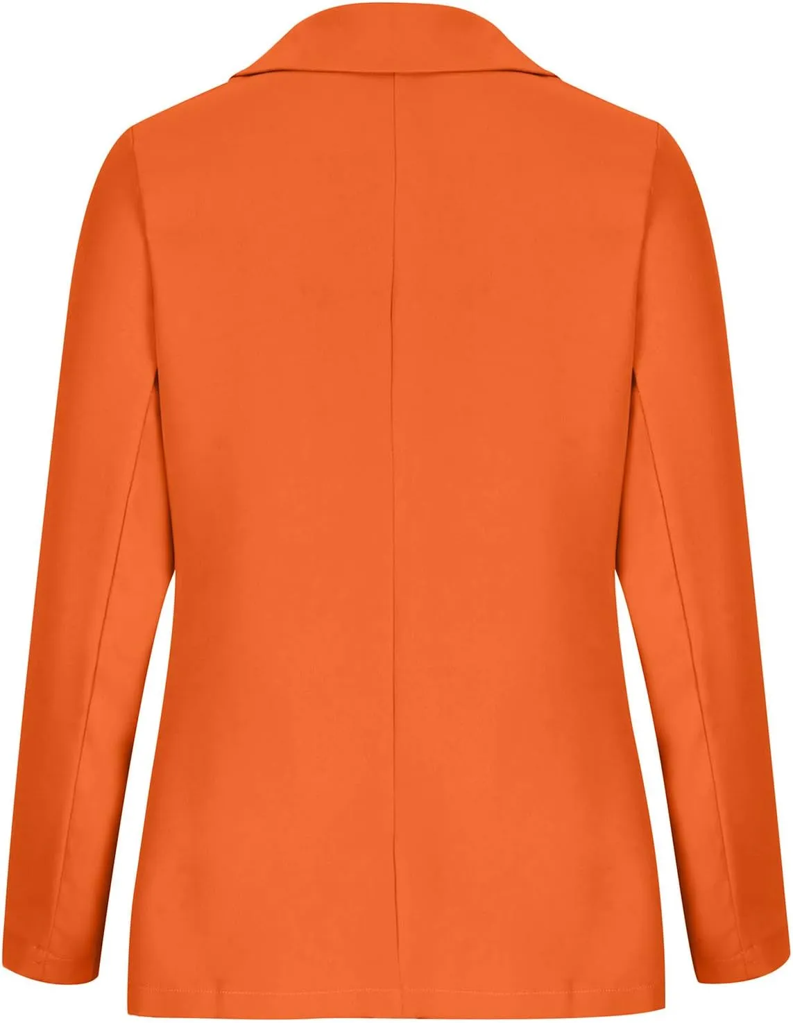 Womens Casual Blazer Jackets Suit Long Sleeve Open Front with Button Fall Outfits Cardigan Jacket for Business Office