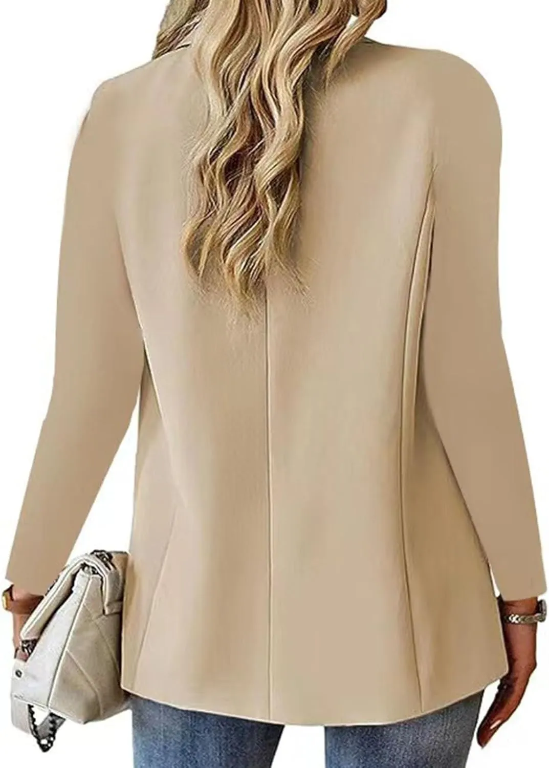 Women's Casual Blazers Business Jackets Long Sleeve Cardigan Work Suit Spring Graduation Outfits 2025