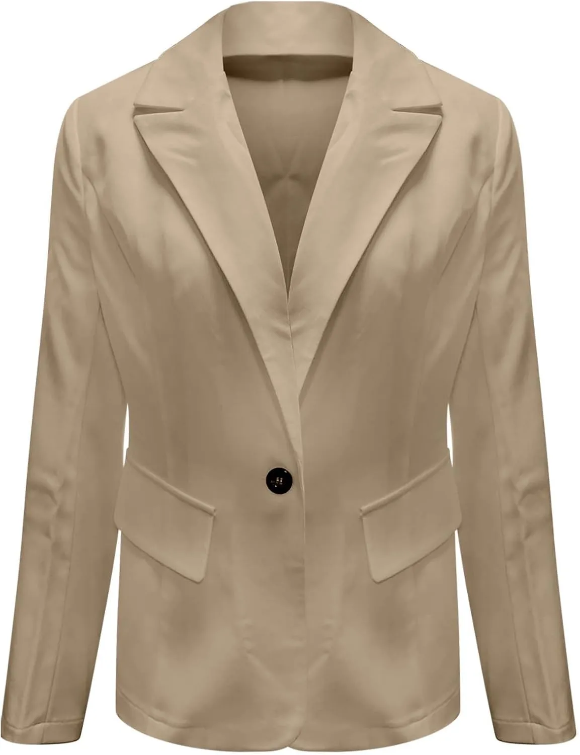 Women's Casual Blazers Business Jackets Long Sleeve Cardigan Work Suit Spring Graduation Outfits 2025