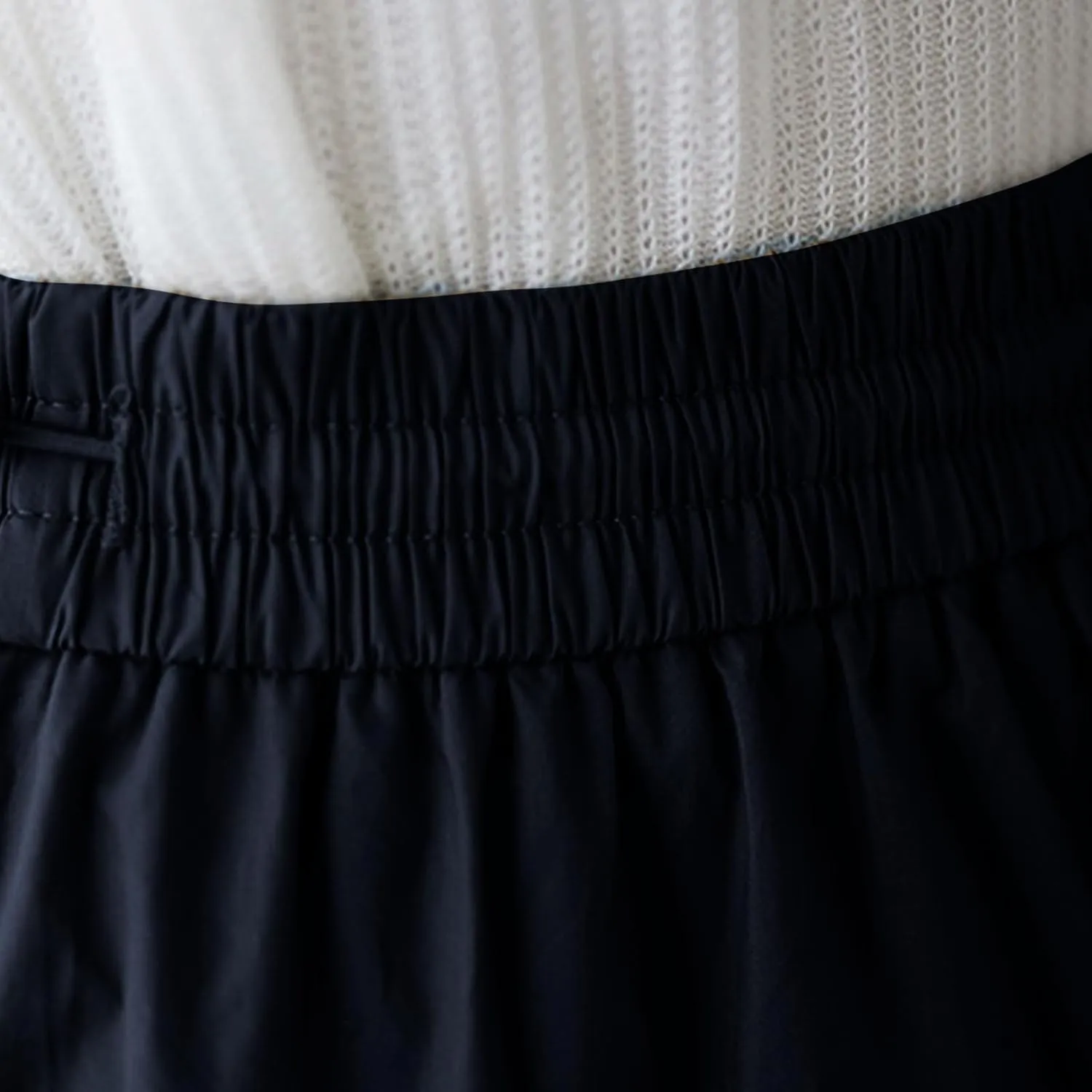 Women's Casual Skirt Plain Elastic Waist Peasant A-Line Midi Skirts Loose Fit Solid Color Maxi Skirt with Pockets