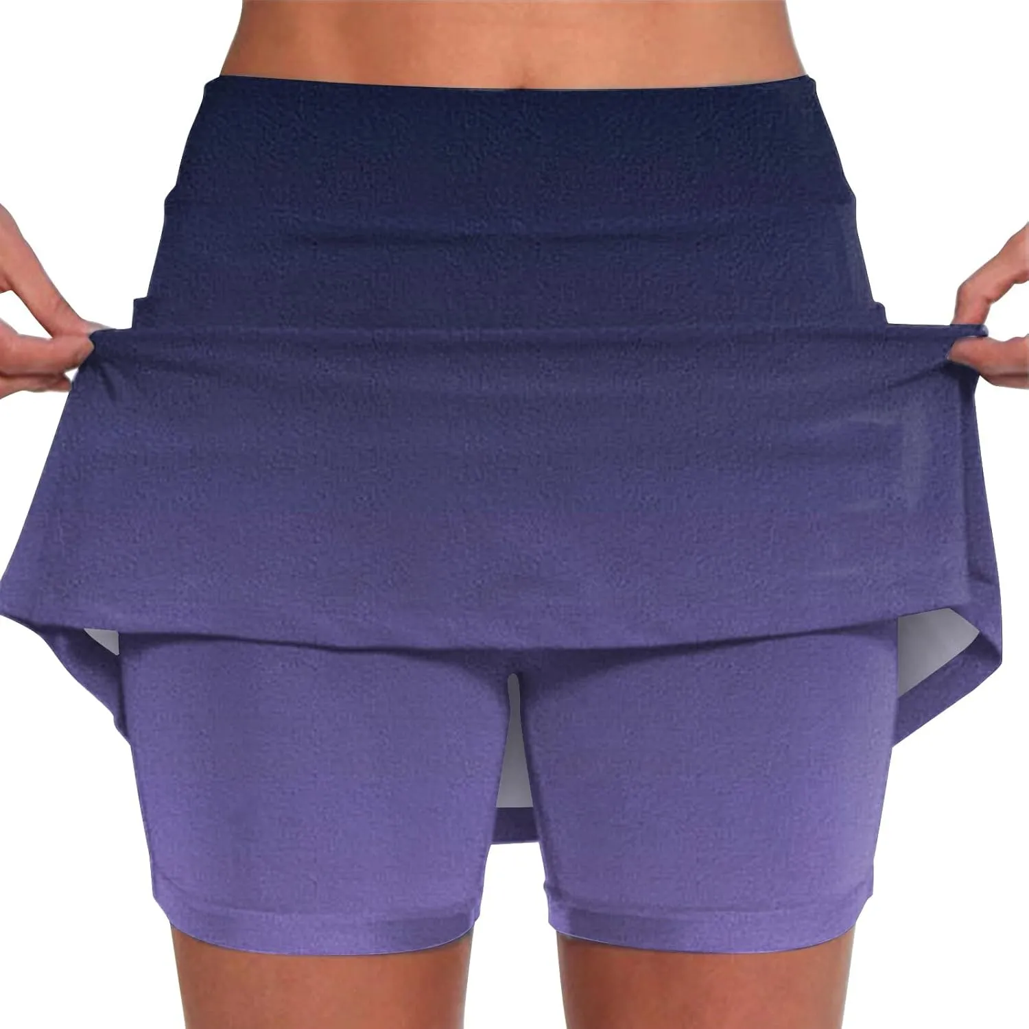 Women's Mini Tennis Skirt 2025 Athletic Yoga Skorts Summer Gym Workout Outfits Plus Size Black Skirts with Pockets