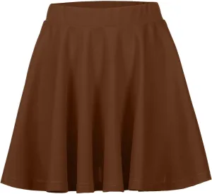 Women's Solid Color Mini Skirt Above Knee Length Casual Pencil Skirt Womens Pleated Skirt Mini