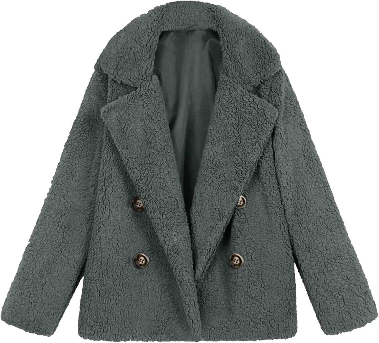 Women's Winter Windproof Warm Down Coats Coat Lapel Double-Breasted Daily Waterproof Female Jacket Snowboarding