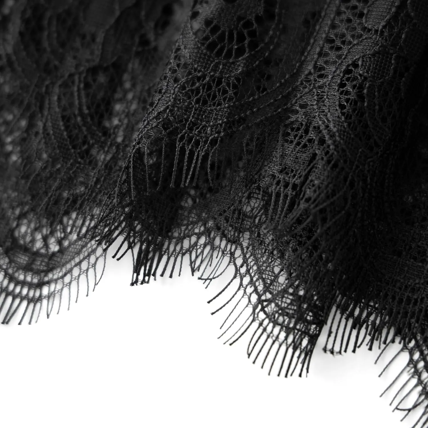 Women's Y2k Lace Midi Skirt Mid-Rise Lace Trim Half Slip Skirt Ruffle Pleated Layered Flowy Skirts Underskirt
