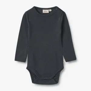 Wool Body L/S Lucca - navy